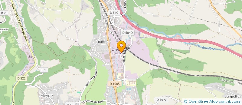 localisation de l'entreprise LK CONCEPT à NIVOLAS-VERMELLE