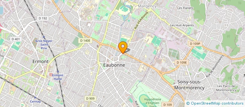 localisation de l'entreprise LK CONSULTING à EAUBONNE