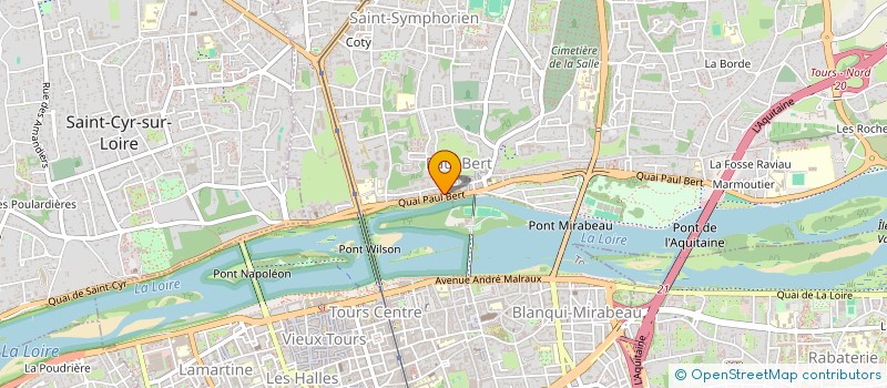 localisation de l'entreprise LK COURTAGE  TOURS