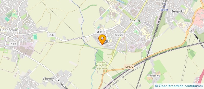 localisation de l'entreprise LK HABITAT  SECLIN