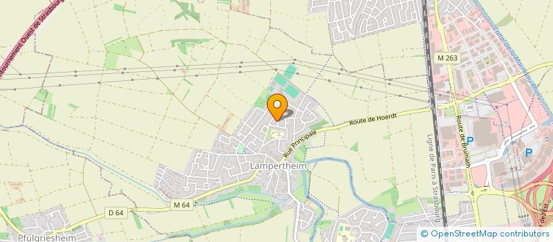 localisation de l'entreprise LK.IMMO  LAMPERTHEIM