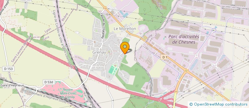 localisation de l'entreprise LK IMMO  GRENAY