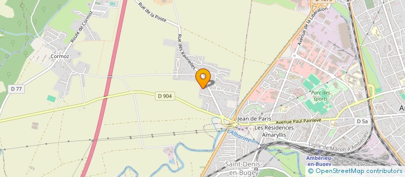 localisation de l'entreprise LK INVEST à CHATEAU-GAILLARD