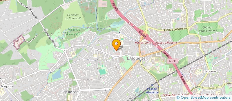 localisation de l'entreprise LK ISO à PESSAC