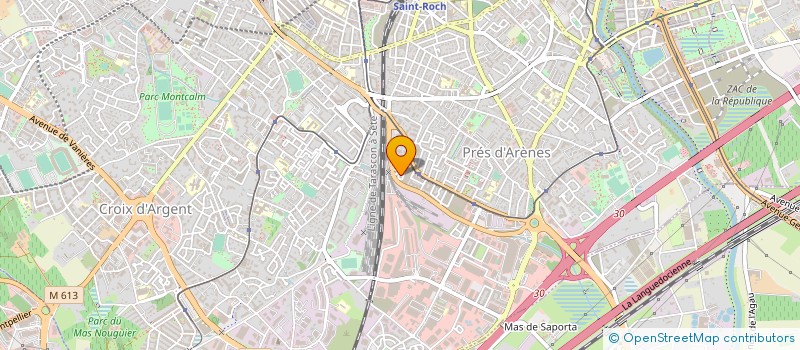 localisation de l'entreprise LK PROPRETE SUD à MONTPELLIER