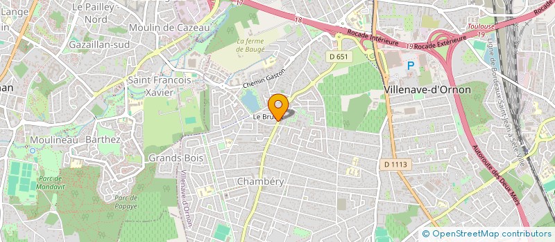 localisation de l'entreprise LK RENOVATION GENERALE à VILLENAVE-D'ORNON