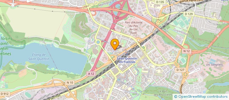 localisation de l'entreprise LK SERVICES  MONTIGNY-LE-BRETONNEUX