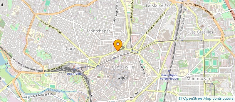 localisation de l'entreprise LK TEA  DIJON