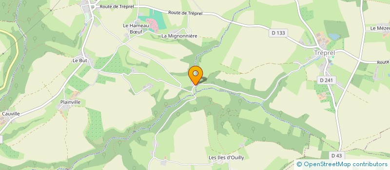 localisation de l'entreprise LK2M  PIERREFITTE-EN-CINGLAIS