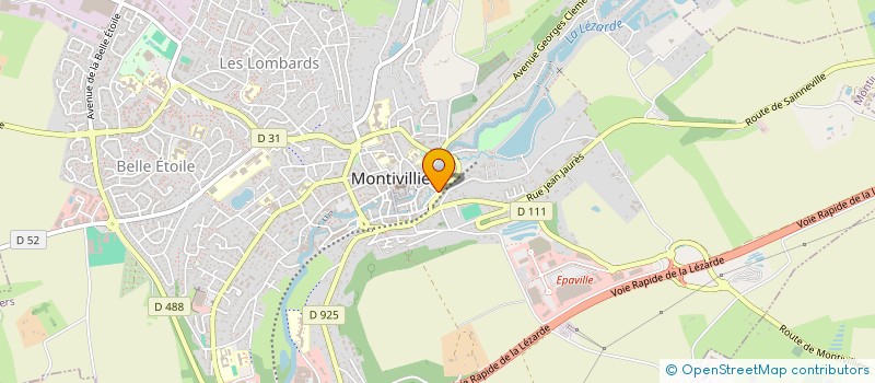 localisation de l'entreprise LK2P  MONTIVILLIERS