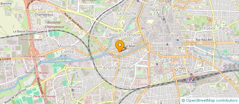 localisation de l'entreprise LK2R  RENNES