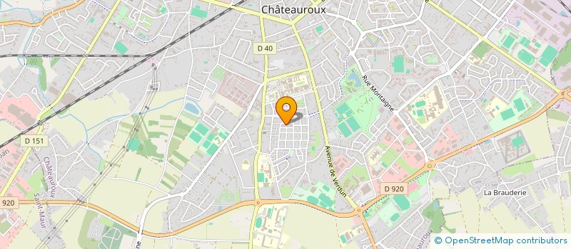 localisation de l'entreprise LKB à CHATEAUROUX