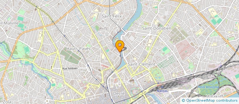localisation de l'entreprise LKC à NANTES