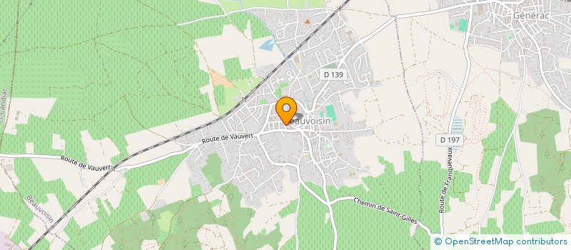 localisation de l'entreprise LKC  BEAUVOISIN