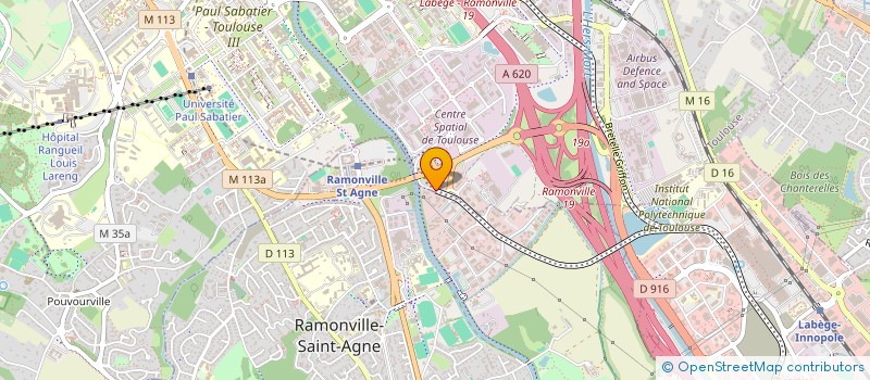 localisation de l'entreprise LKCB à TOULOUSE