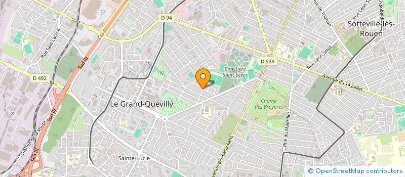 localisation de l'entreprise LKCDS  LE GRAND-QUEVILLY