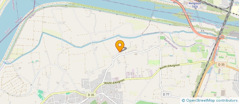 localisation de l'entreprise LKDS  BARBENTANE