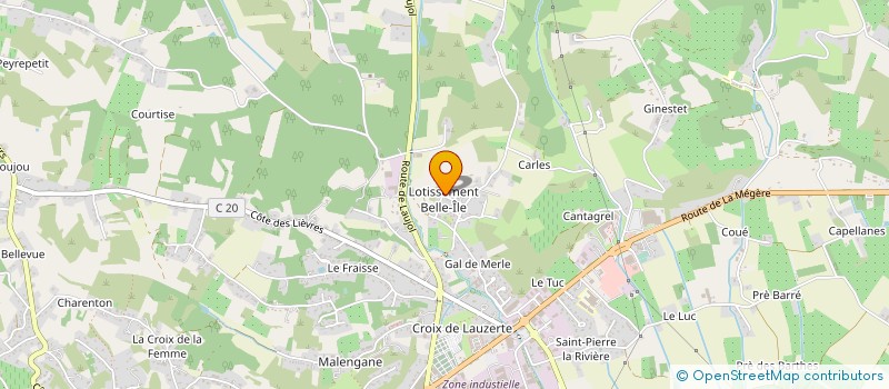 localisation de l'entreprise LKH ISOLATION  MOISSAC