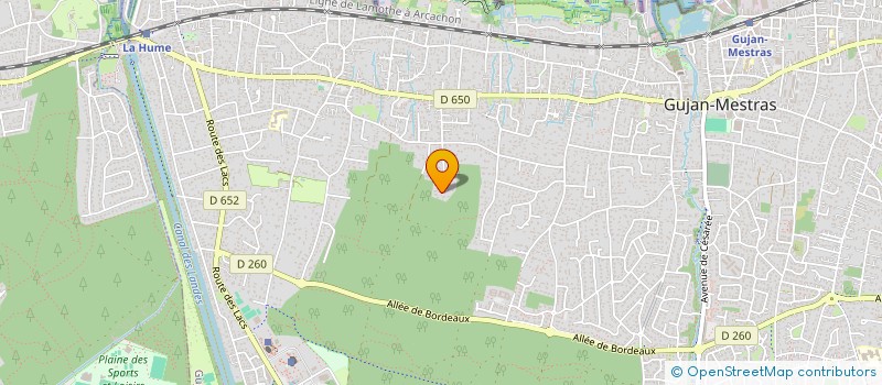 localisation de l'entreprise LKI  GUJAN-MESTRAS