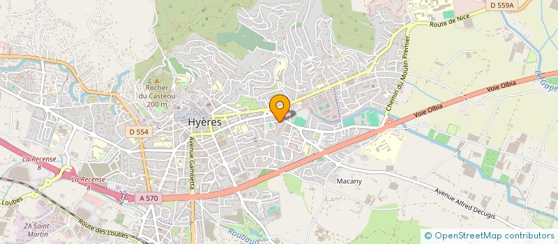 localisation de l'entreprise LKI TRANSPORT à HYERES