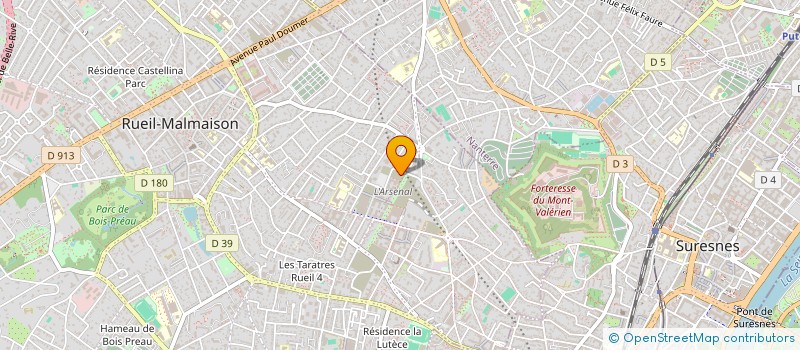 localisation de l'entreprise LKIAL ET EL HAMRIA à RUEIL MALMAISON