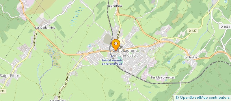 localisation de l'entreprise LKL  SAINT-LAURENT-EN-GRANDVAUX