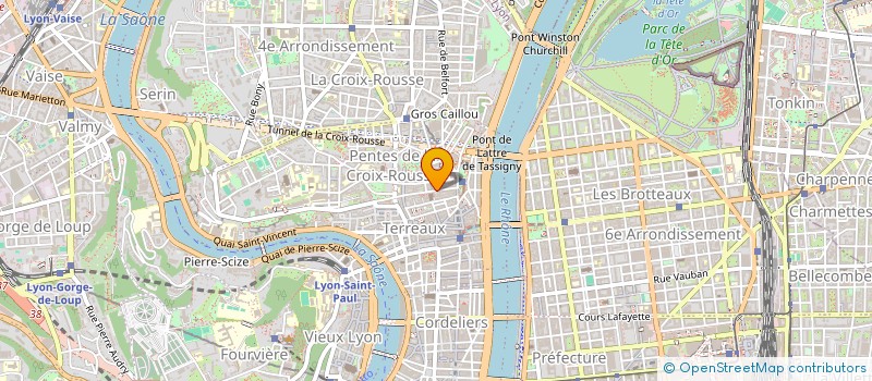 localisation de l'entreprise LKL EDITIONS  LYON