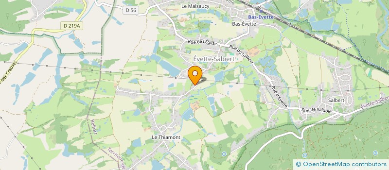 localisation de l'entreprise LKL ENERGIES à EVETTE-SALBERT