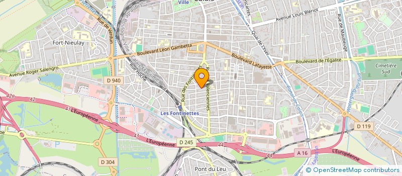 localisation de l'entreprise LKL TRANSPORTS à CALAIS