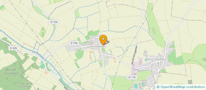 localisation de l'entreprise LKLIGNUM+  KINDWILLER