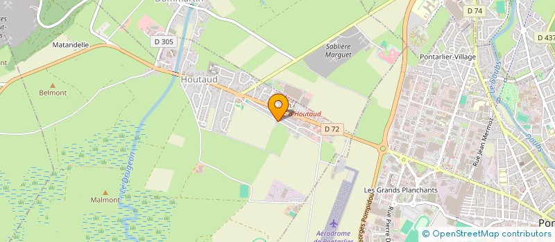 localisation de l'entreprise LKM  HOUTAUD