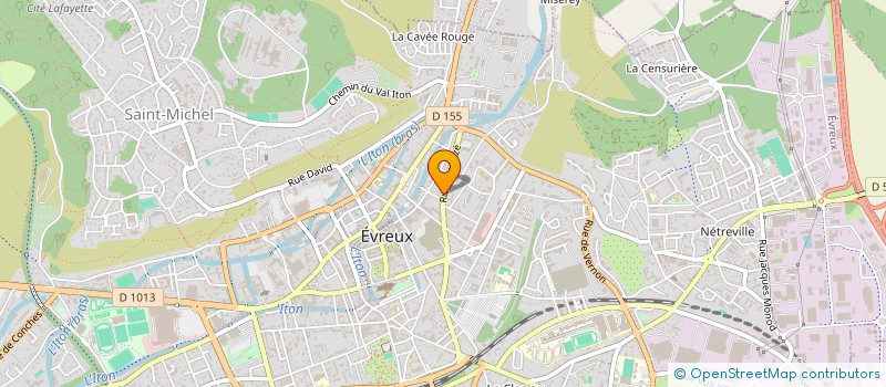 localisation de l'entreprise LKM CONCEPT à EVREUX
