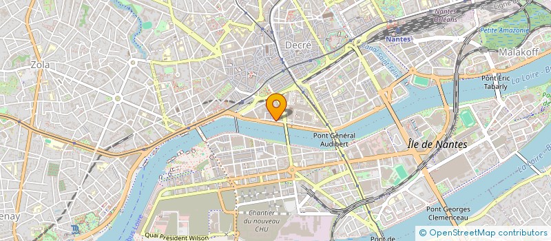 localisation de l'entreprise LKM INVESTISSEMENT  NANTES