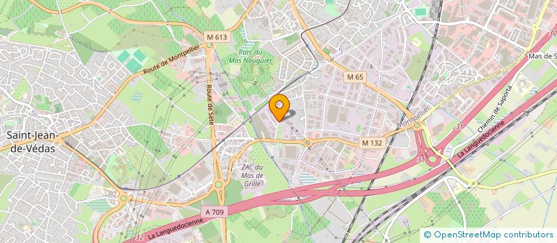 localisation de l'entreprise LKM MOTORS à MONTPELLIER