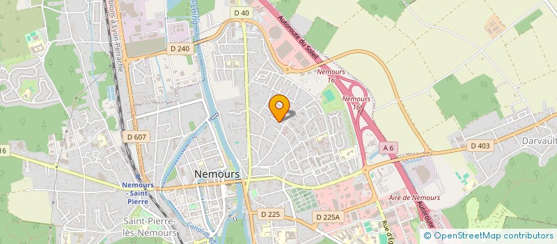 localisation de l'entreprise LKN CONSTRUCTION  NEMOURS