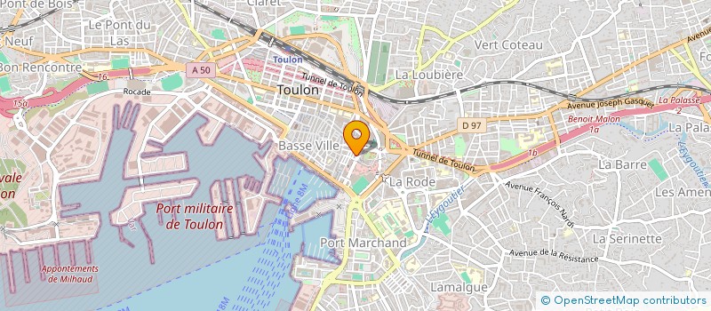 localisation de l'entreprise LKNK  TOULON