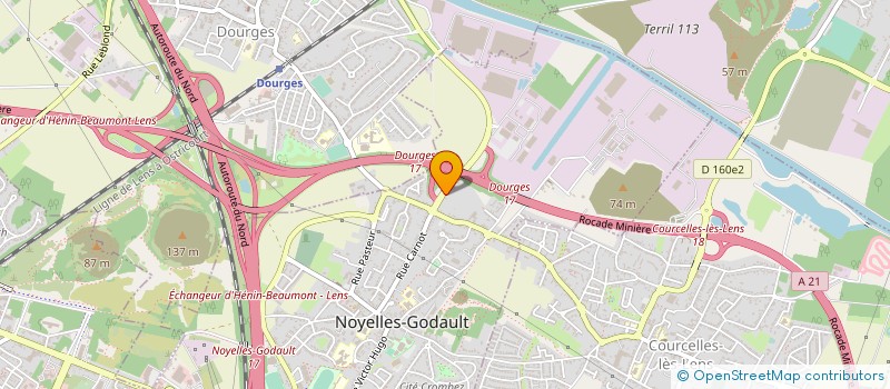 localisation de l'entreprise LKQ FRANCE SAS  CHASSIEU