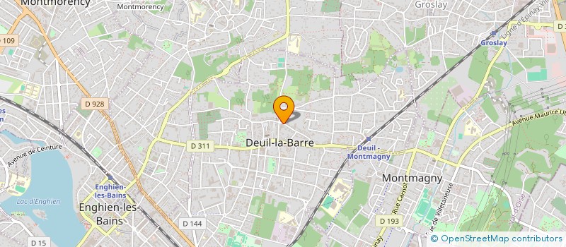 localisation de l'entreprise LKR  DEUIL-LA-BARRE