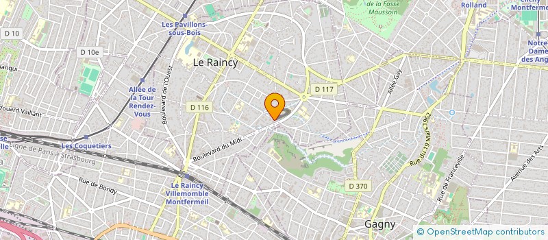 localisation de l'entreprise LKR CONSULTING à LE RAINCY