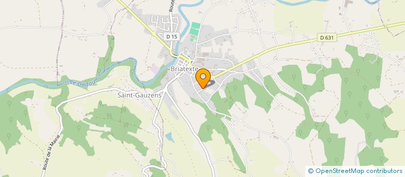 localisation de l'entreprise LKR FITNESS ET COACHING  BRIATEXTE