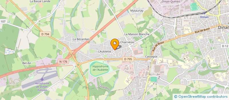 localisation de l'entreprise LKR HABITAT à QUEVERT
