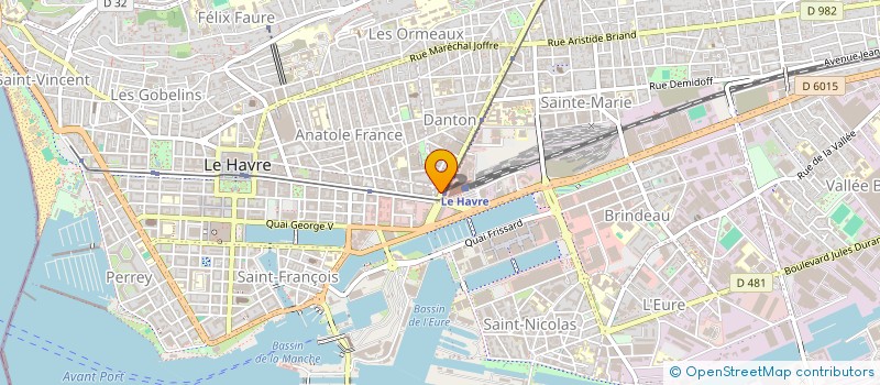 localisation de l'entreprise LKRH  LE HAVRE