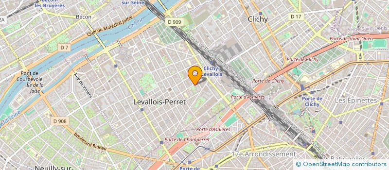 localisation de l'entreprise LKRM à LEVALLOIS-PERRET