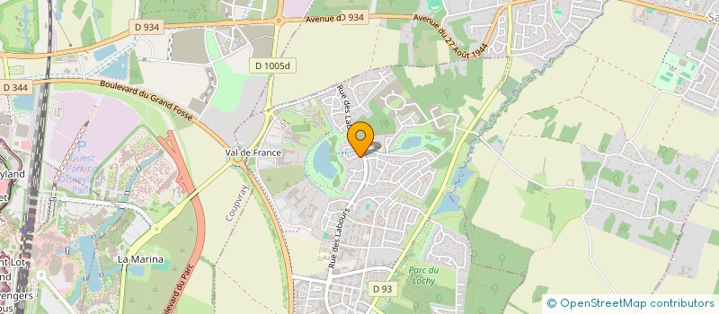 localisation de l'entreprise LKRR  MAGNY-LE-HONGRE