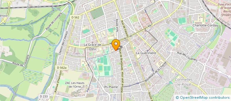 localisation de l'entreprise LKS IMMO  IFS