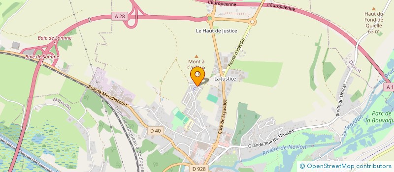 localisation de l'entreprise LKSS FOOD à ABBEVILLE