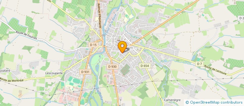 localisation de l'entreprise LKTN  CONDOM