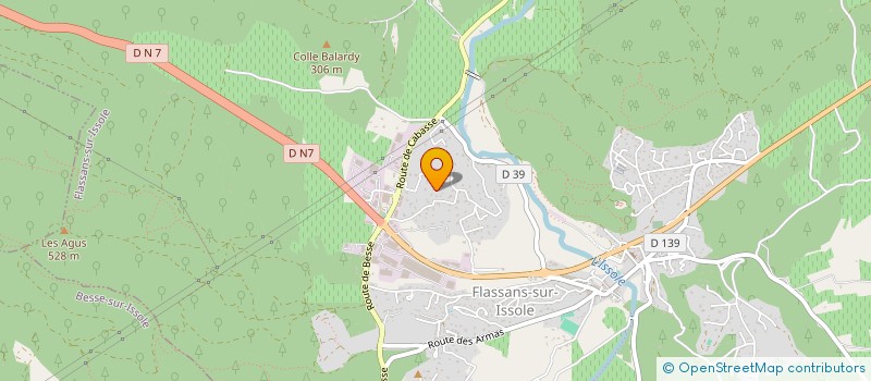 localisation de l'entreprise LKV PREVENTION  FLASSANS-SUR-ISSOLE