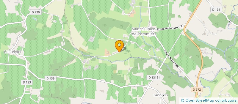 localisation de l'entreprise LKW EUROPE à SAINT-SULPICE-DE-POMMIERS