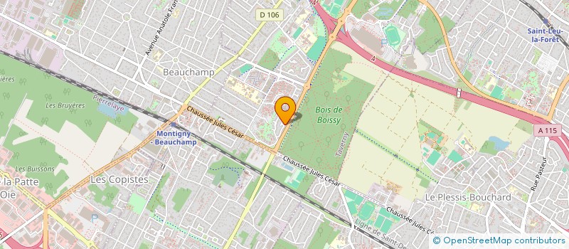 localisation de l'entreprise LKWA IMMOBILIER  TAVERNY